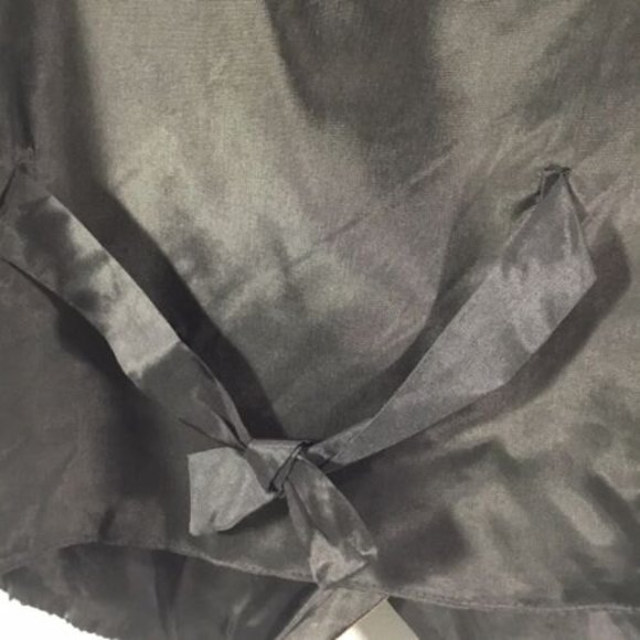 Vtg Women Vest One Size Cotton Black Christmas vintage - Picture 8 of 9